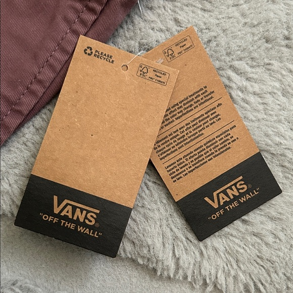 NEW Vans Men's Mauve Athletic Washer Shorts - Picture 8 of 8